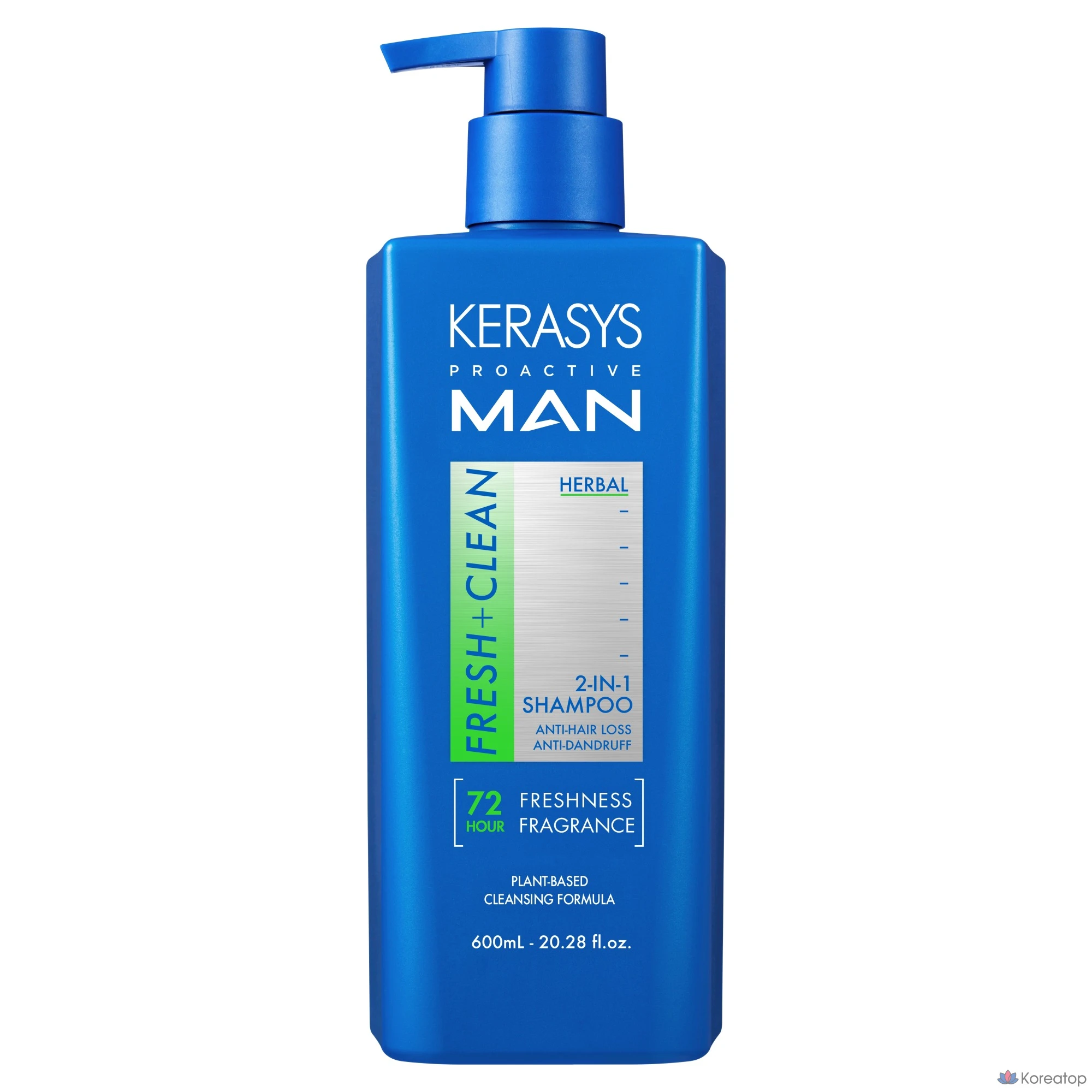 Шампунь KeraSys Proactive Men Herbal для профилактики выпадения волос, 600 мл, 1 шт.