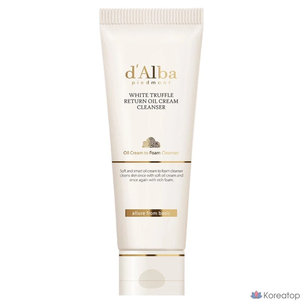 Очищающий крем d'Alba White Truffle Return Oil Cream Cleanser, 100 мл, 1 шт.