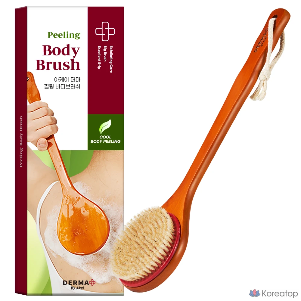 Пилинг для тела Akei Derma+ Acne Body Brush, 1 шт.