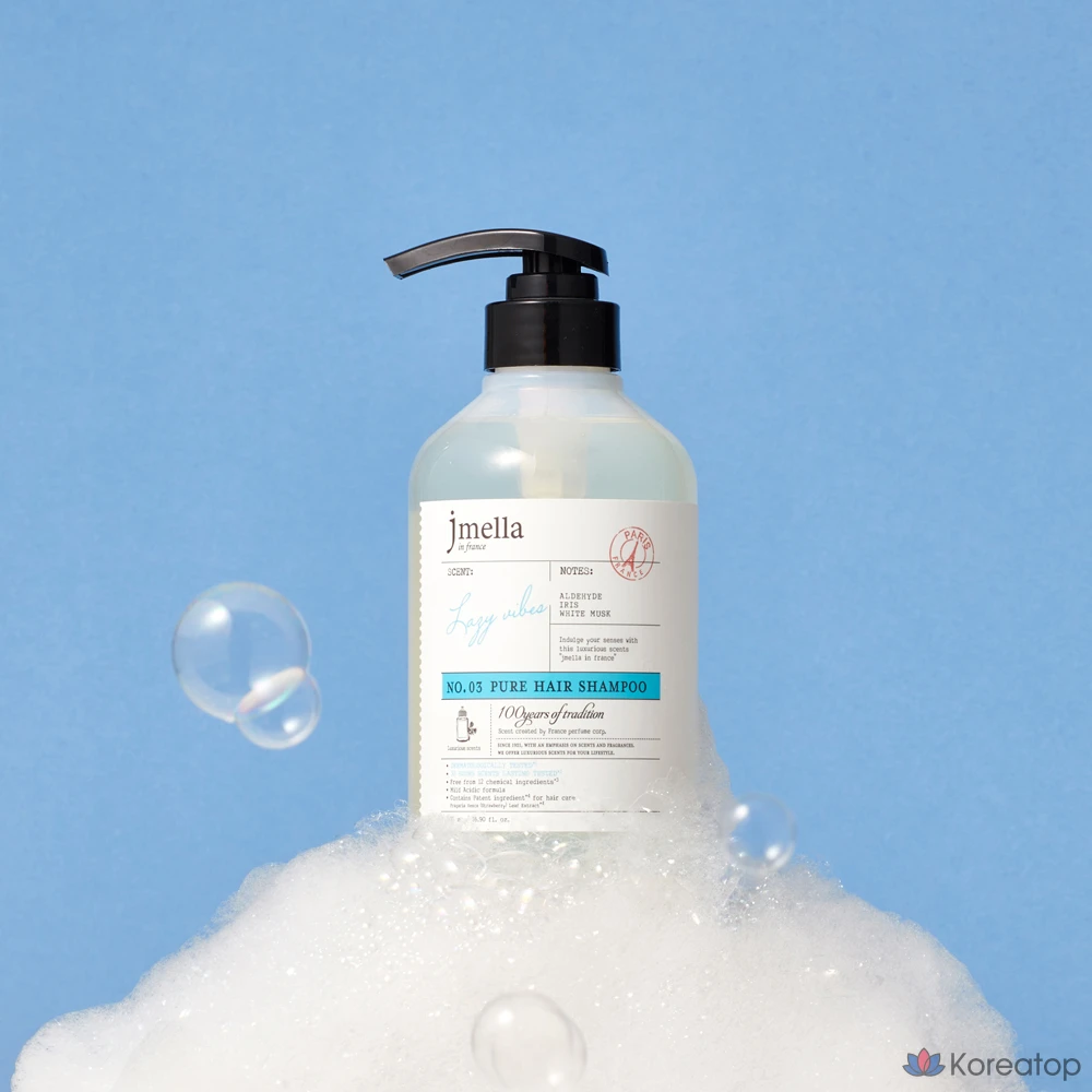 Шампунь Jmella In France Pure Lazy Vibe Hair Shampoo White Musk, 500 мл, 1 шт.