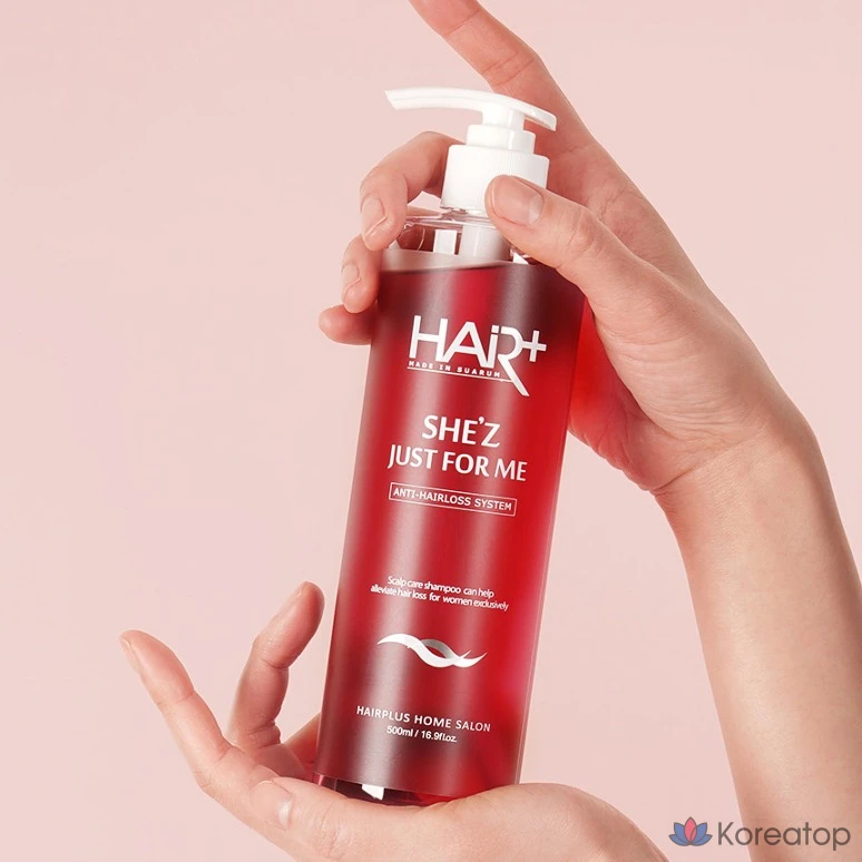 Шампунь Hair Plus She's Women's Hair Loss Relief Shampoo Hug Berry, 500 мл, 1 шт.