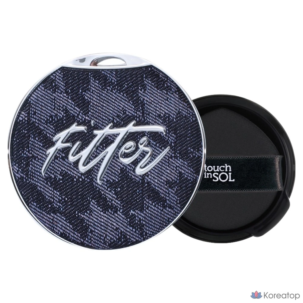 Кушон Touch in Sol Pretty Filter Touch Cover Semi Matte Cushion Set, оттенок 17 Porcelain, 12 г + 12 г, 1 шт.