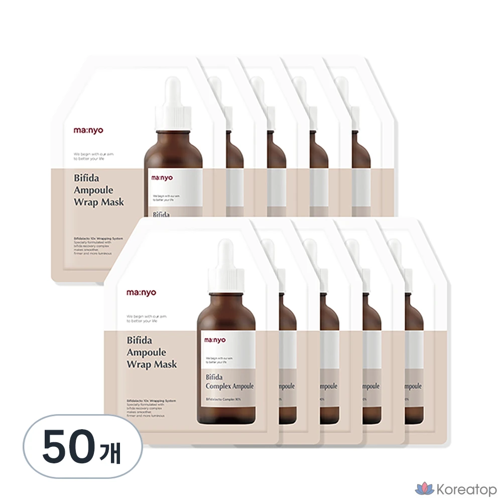 Тканевая маска для лица Manyo Bifida Ampoule Lab Mask, 50 шт., фото 7