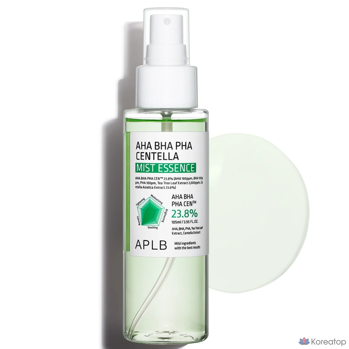 Эссенция-спрей APLB AHA BHA PHA Centella Mist Essence, 105 мл, 1 шт.