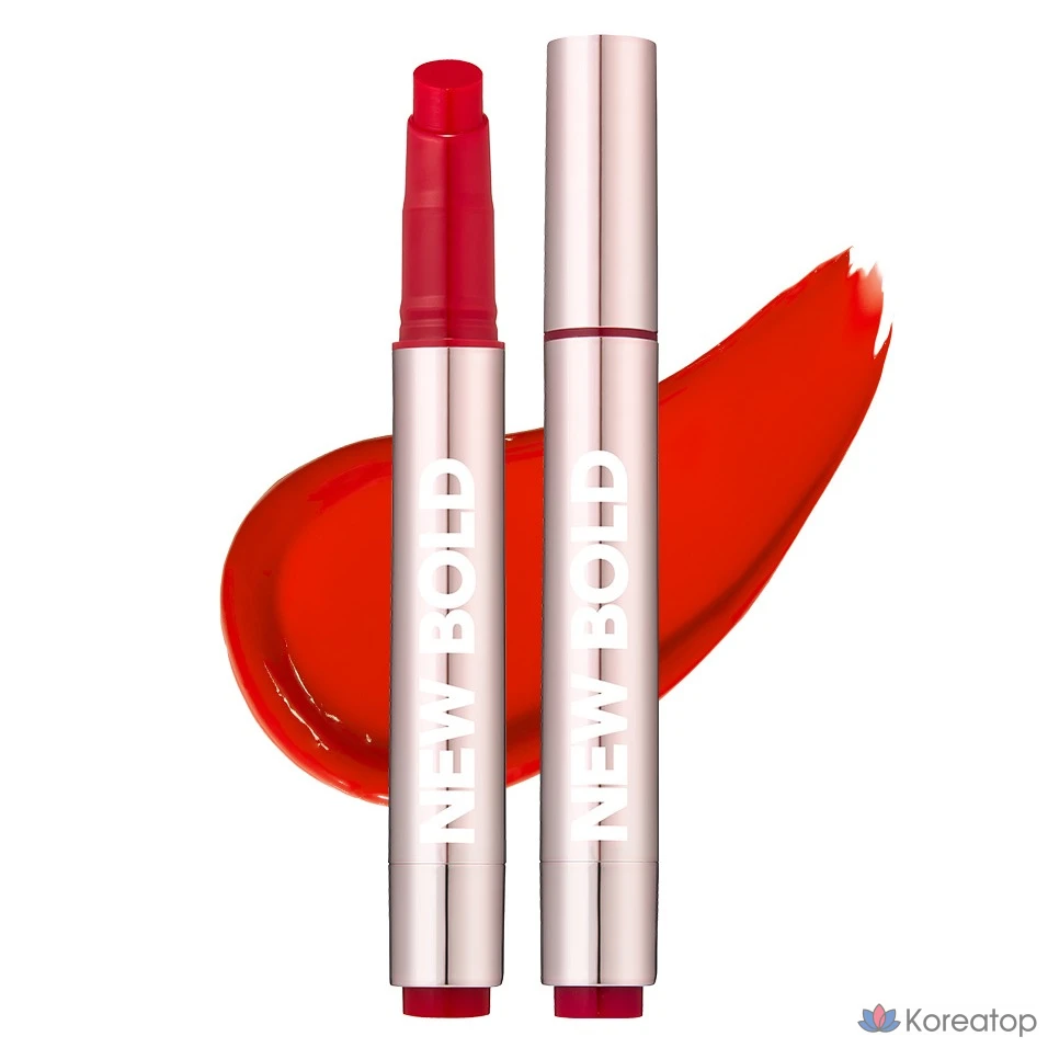 Тинт для губ The Face Shop New Bold Glow Melting Lip, оттенок 03 Tomato Bebe, 1 шт.