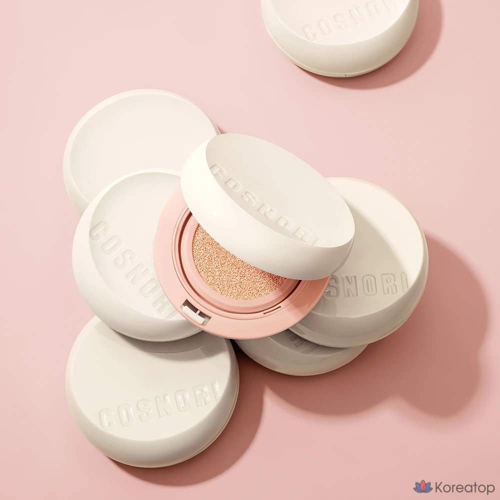 Кушон Cosnori Fluffy Fit Light Matte Cushion, оттенок 1.5 Vanilla, 13 г, 1 шт., фото 6