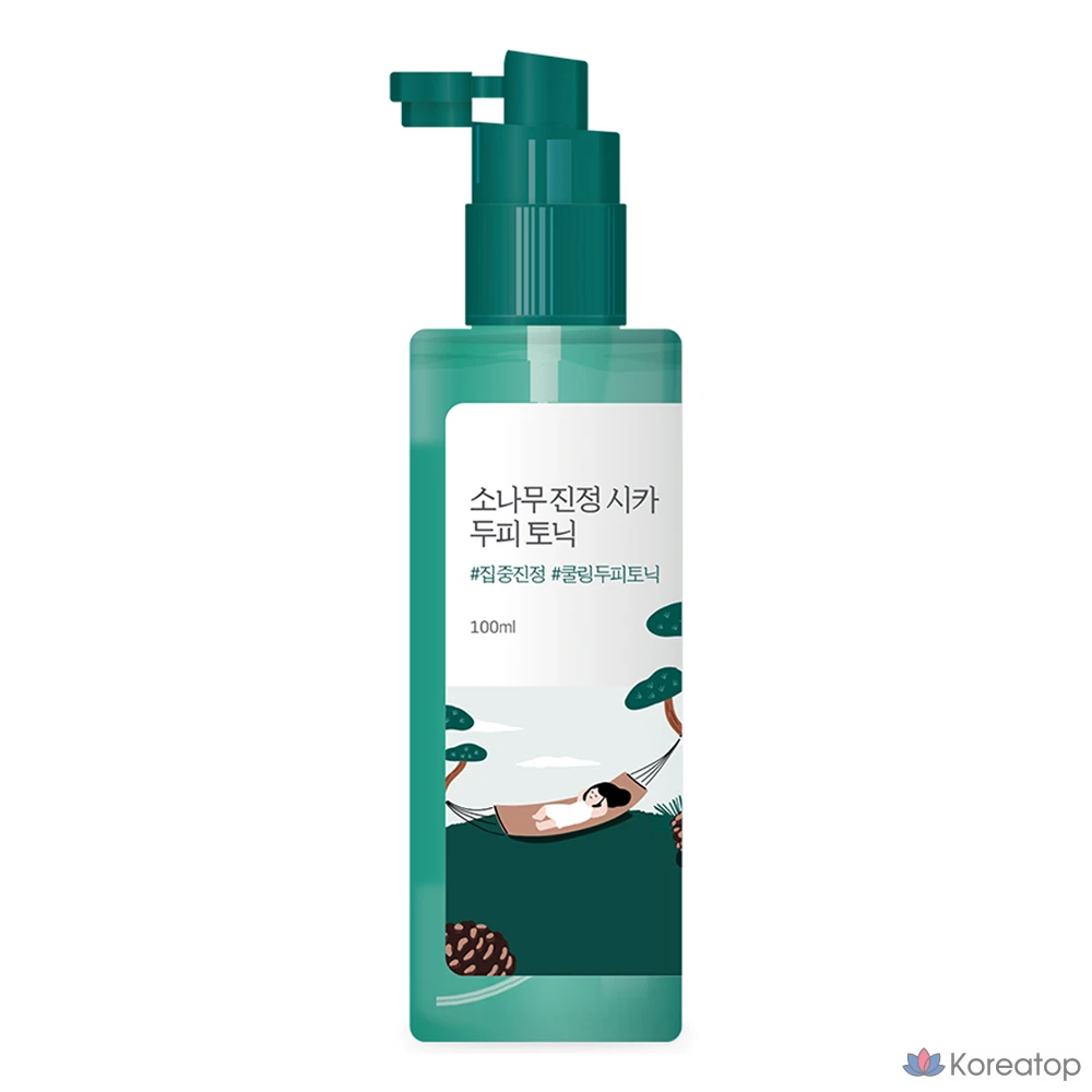 Тоник для кожи головы Round Lab Pine Calming Cica Hair Tonic, 100 мл, 1 шт.