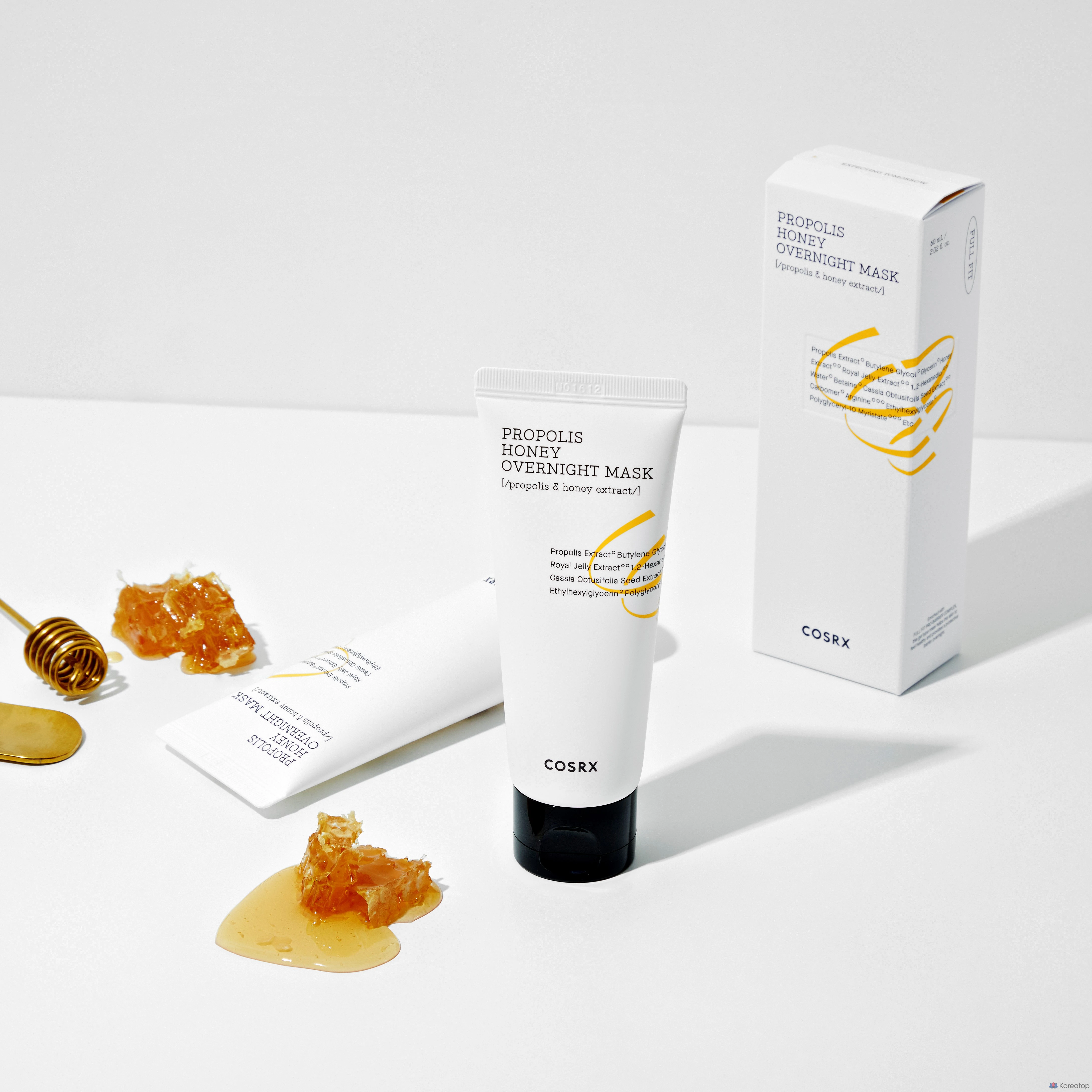 Ночная маска COSRX Full Fit Propolis Honey Overnight Mask, 60 мл, 1 шт.