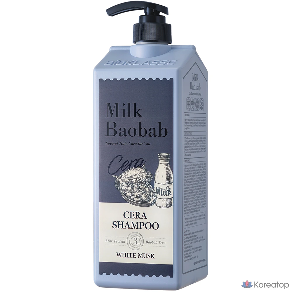 Шампунь Milk Baobab Sera Shampoo White Musk, 1.2 л, 1 шт.