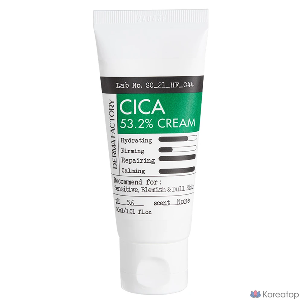 Крем Derma Factory Cica 53.2%, 30 мл, 1 шт.
