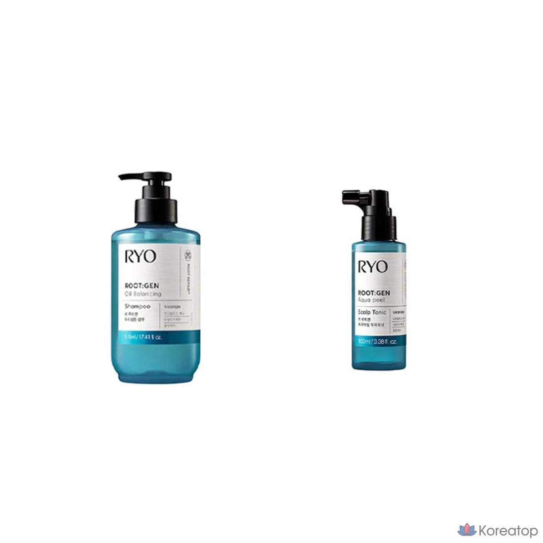 Тоник для волос и кожи головы Ryo Cooling Scalp Care Rootgen Aqua Peel Hair Tonic, 100 мл, 1 шт.