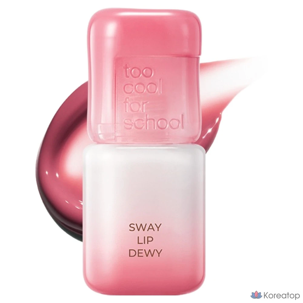 Тинт для губ Too Cool For School Sway Lip Dewy Tint, оттенок 06 Pink Malt, 1 шт.