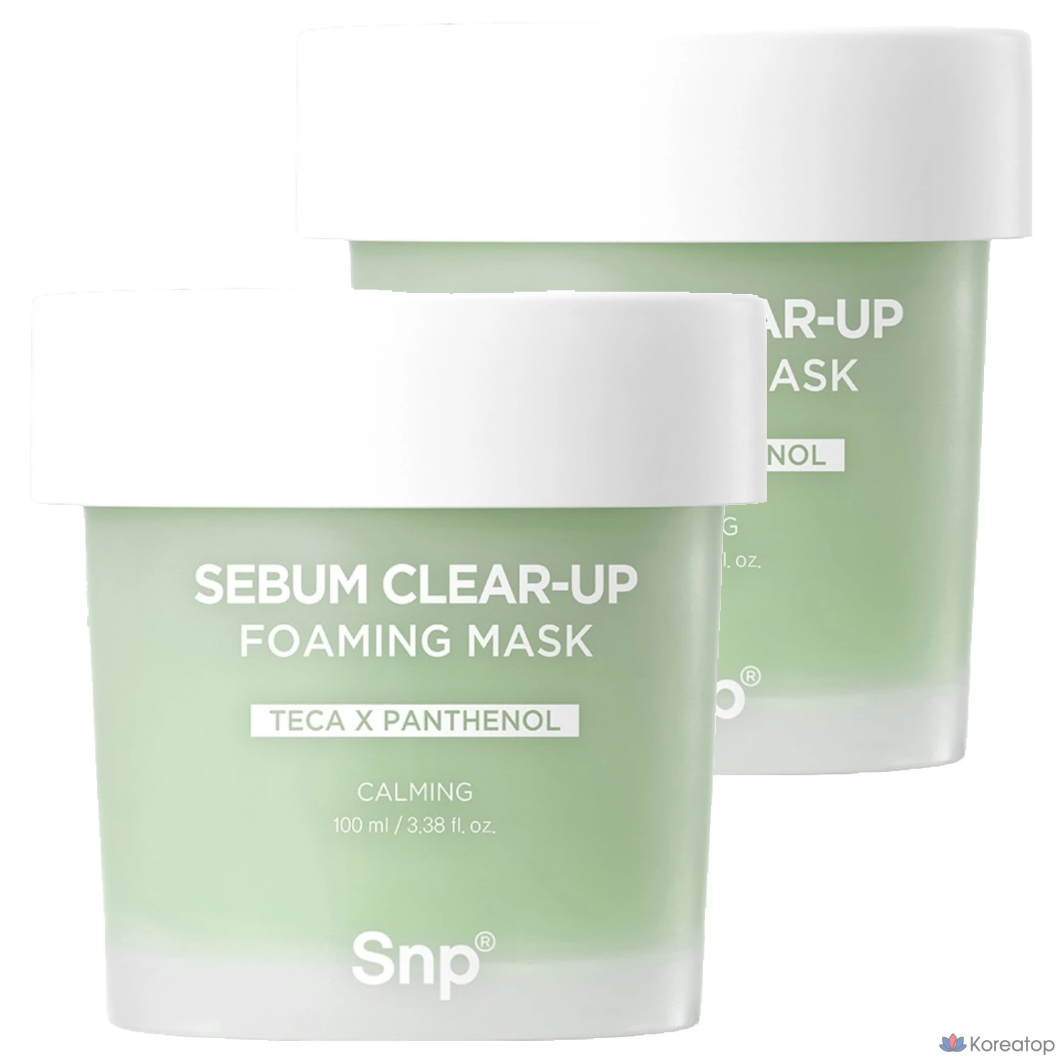 Пенка для умывания SNP Pore Tightening Bubble Mask, 100 мл, 2 шт.