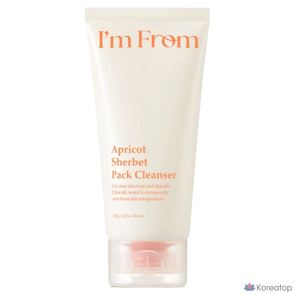 Пилинг-скраб I'm From Apricot Sherbet Pack Cleanser, 120 г, 1 шт.