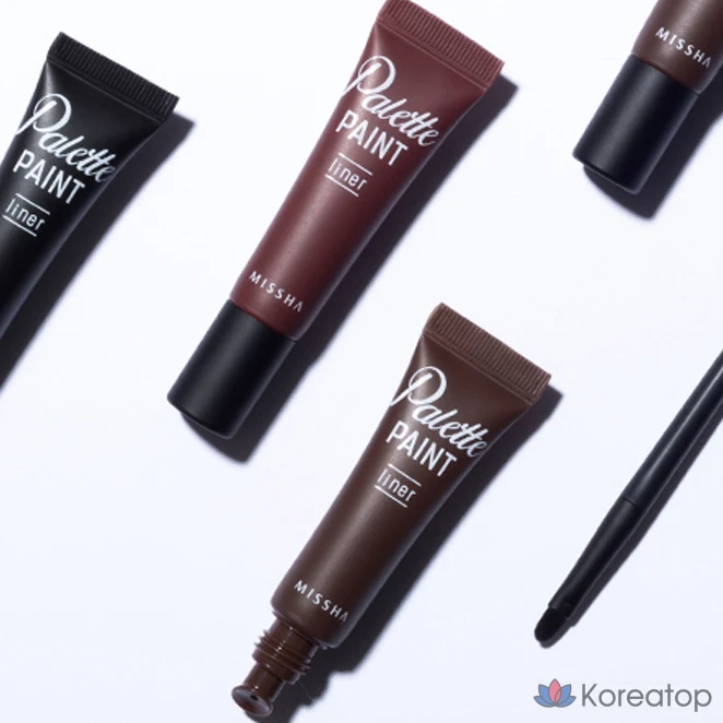 Гель-лайнер для глаз Missha Palette Paint Gel Liner, оттенок Brown, 6 г, 1 шт., фото 7