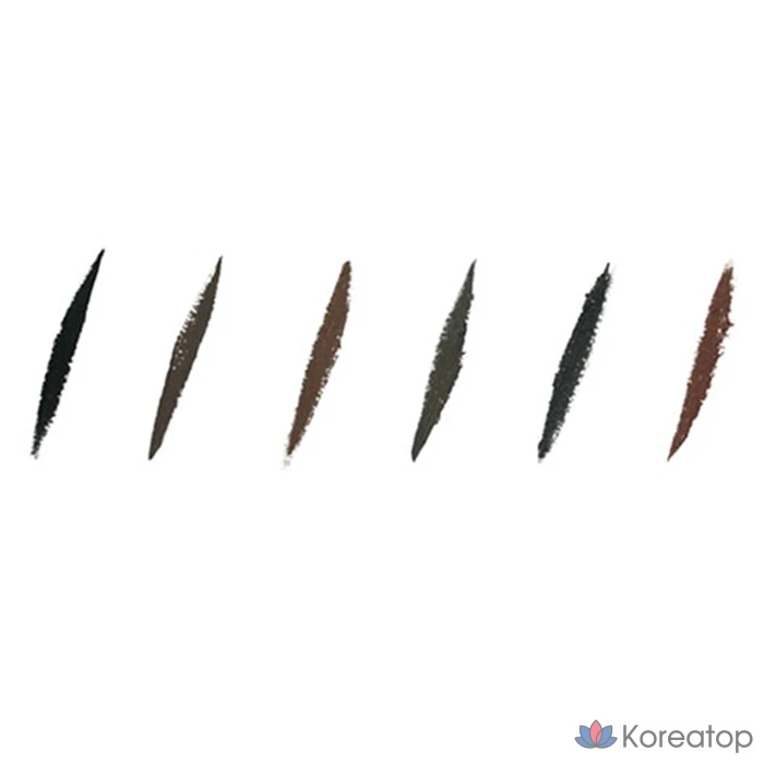 Гель-подводка для глаз Tony Moly Back Gel Eyeliner Long Brush, оттенок 2 Brown, 1 шт.