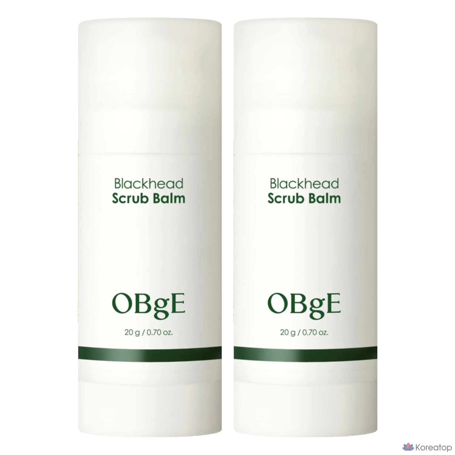 Скраб-бальзам OBge Blackhead Stick Scrub Balm, 20 г, 2 шт.