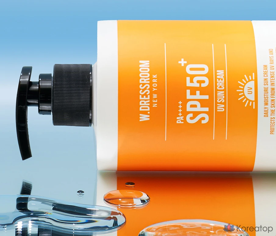 Солнцезащитный крем W.Dressroom Moisturizing Sun Cream SPF50+ PA++++, 500 мл, 1 шт., фото 5
