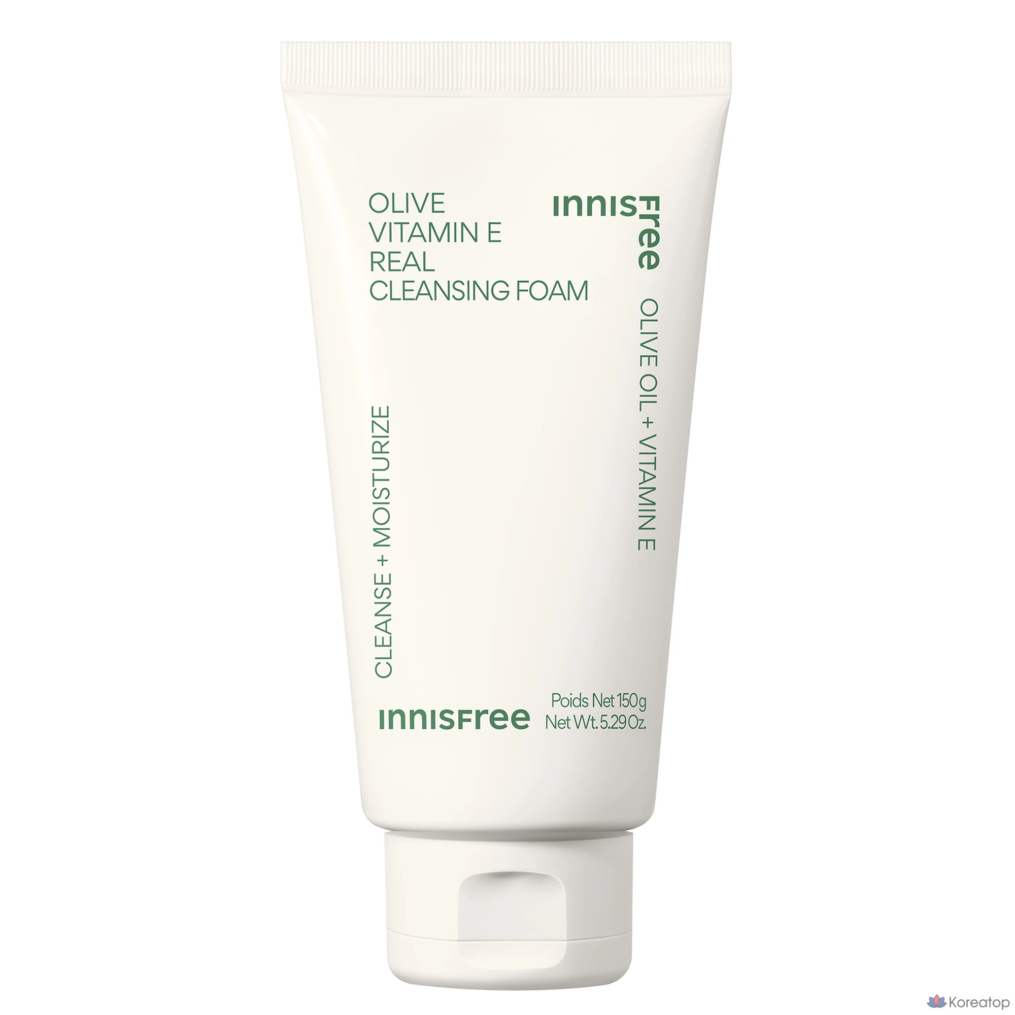 Очищающая пенка Innisfree Olive Vitamin E Real Cleansing Foam, 150 мл, 1 шт.