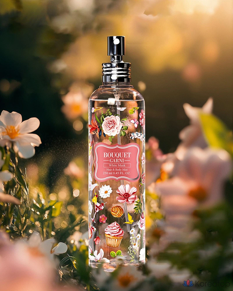 Мист для волос и тела Bouquet garni Hair & Body Mist White Musk, 250 мл, 1 шт., фото 4