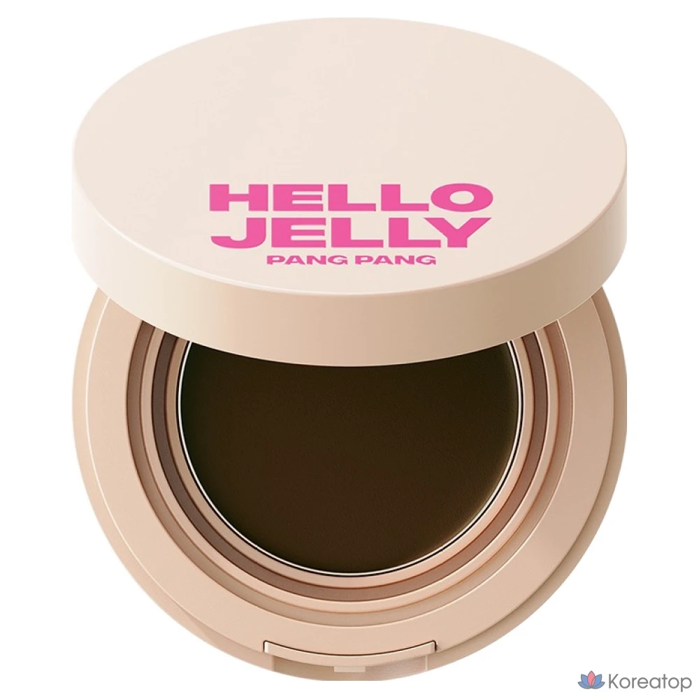 Тинт для бровей Mise en Scene Hello Jelly Pang Pang, оттенок 02 Dark Brown, 8 г, 1 шт.