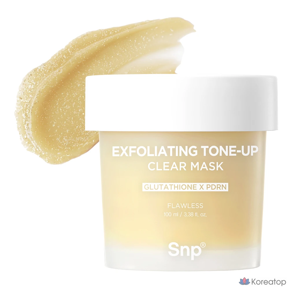 Тканевая маска для лица SNP Clear Skin Tone Vitality Mask, 100 мл, 1 шт.