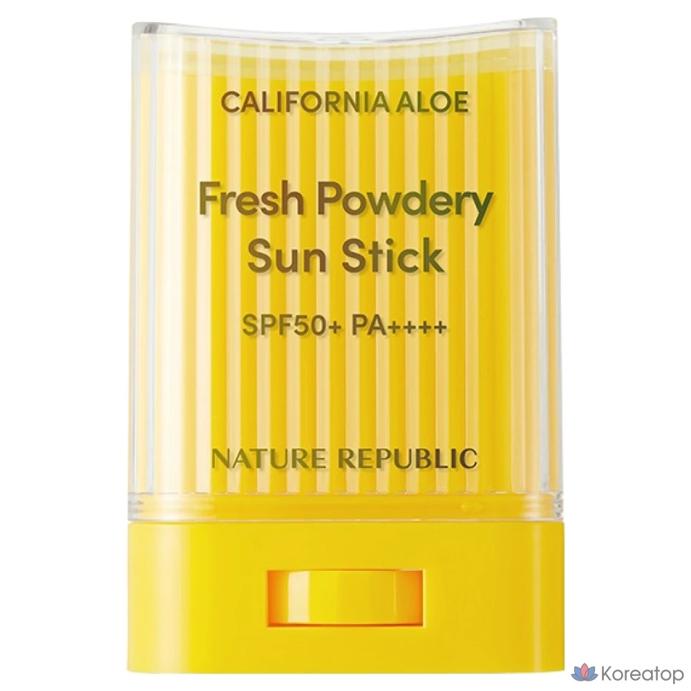 Солнцезащитный стик Nature Republic California Aloe Soothing Sun Stick SPF50+ PA++++, 24 г, 1 шт.