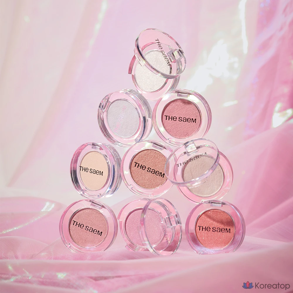Тени для век The Saem Saemmul Single Eye Shadow, оттенок PK01, фото 6