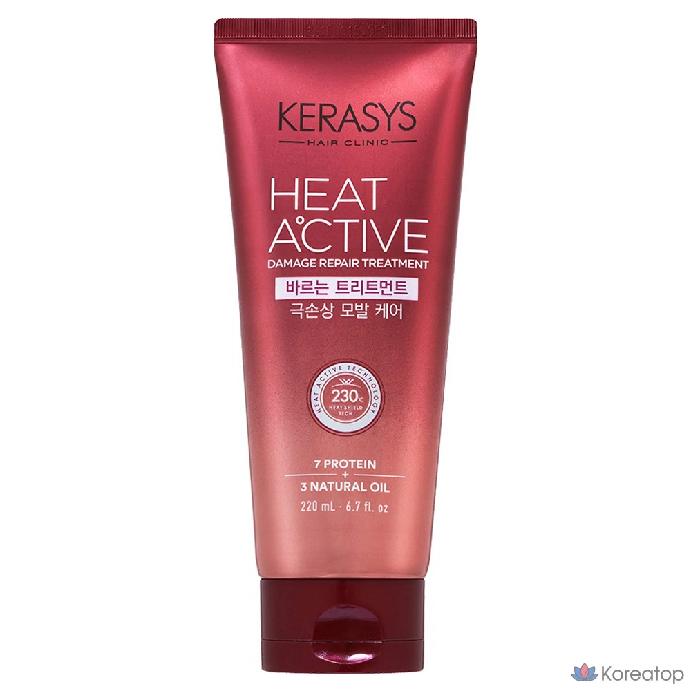 Бальзам для волос KeraSys Heat Active, 220 мл, 1 шт.