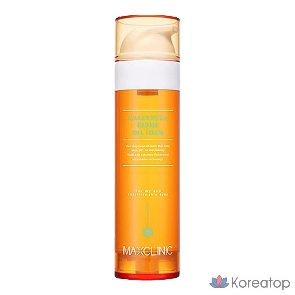 Очищающее масло MAXCLINIC Calendula Biome Oil Foam, 110 г, 1 шт.