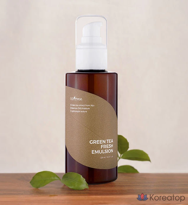Эмульсия IsNtree Green Tea Fresh Emulsion, 120 мл, 1 шт.