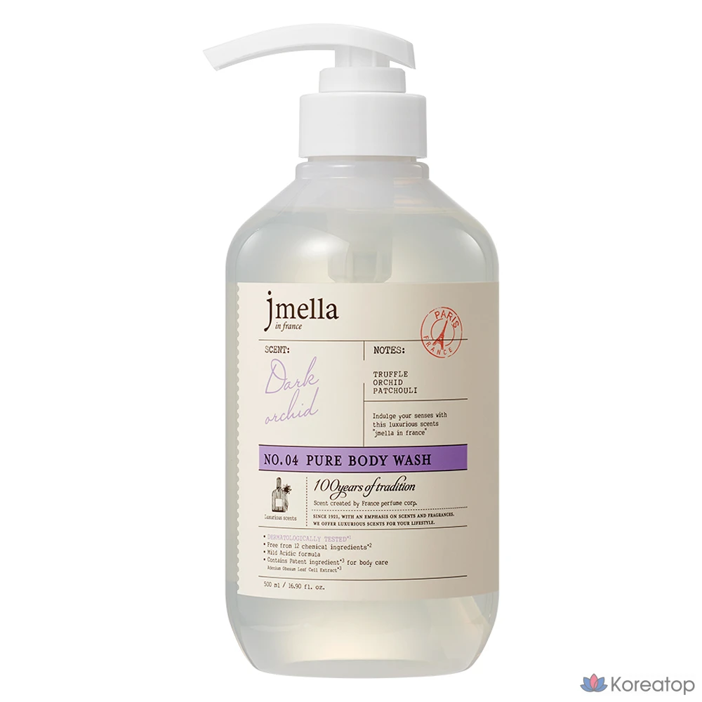 Гель для душа Jmella In France Pure Dark Orchid Body Wash, 500 мл, 1 шт.