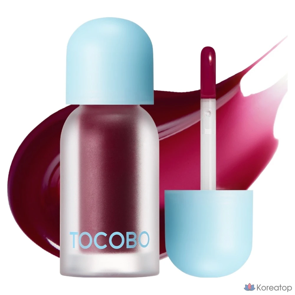 Бальзам для губ Tocobo Juicy Berry Plumping Lip Oil, оттенок 07 Plum Jam, 4 г, 1 шт.