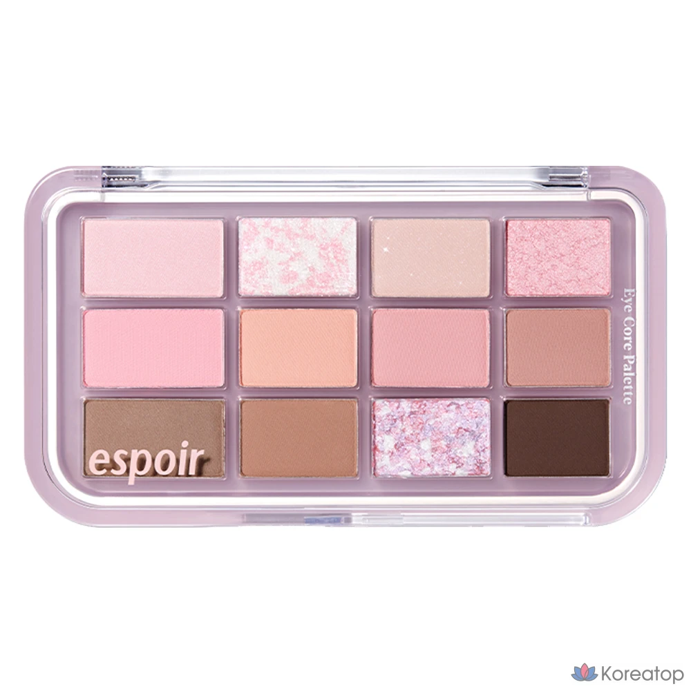 Палетка для век Espoir Eye Core Palette, оттенок 7 Pink Oat Latte, 1 шт.