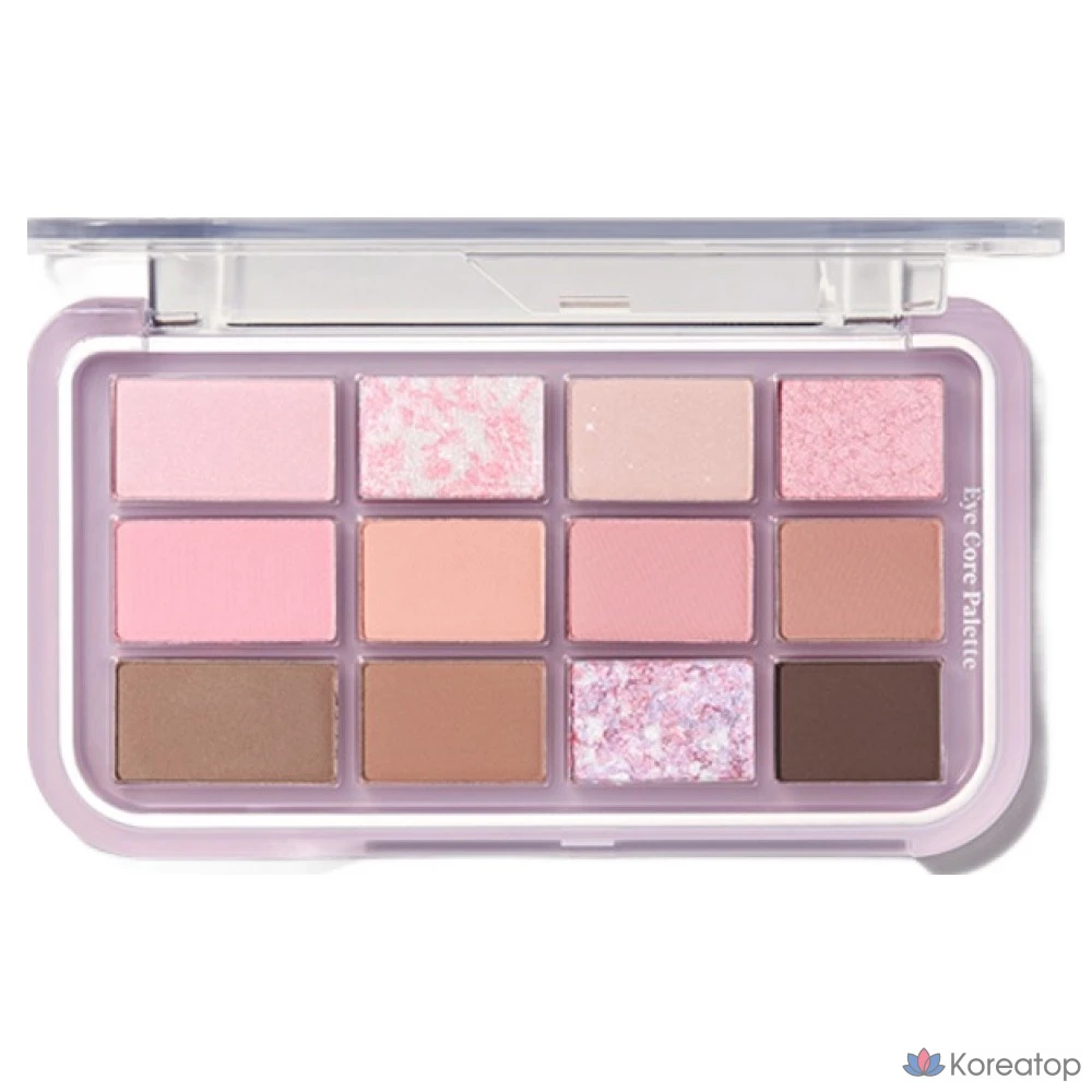 Палетка для век Espoir Eye Core Palette, оттенок 7 Pink Oat Latte, 1 шт., фото 2