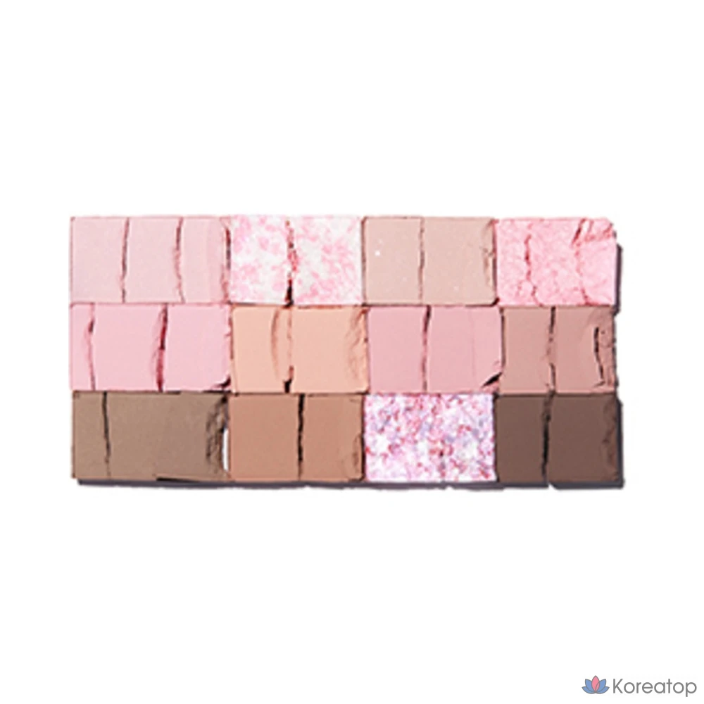 Палетка для век Espoir Eye Core Palette, оттенок 7 Pink Oat Latte, 1 шт., фото 3