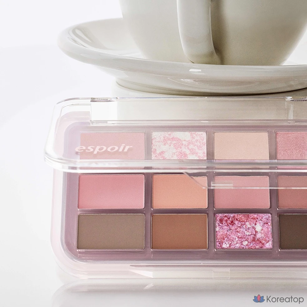 Палетка для век Espoir Eye Core Palette, оттенок 7 Pink Oat Latte, 1 шт., фото 4