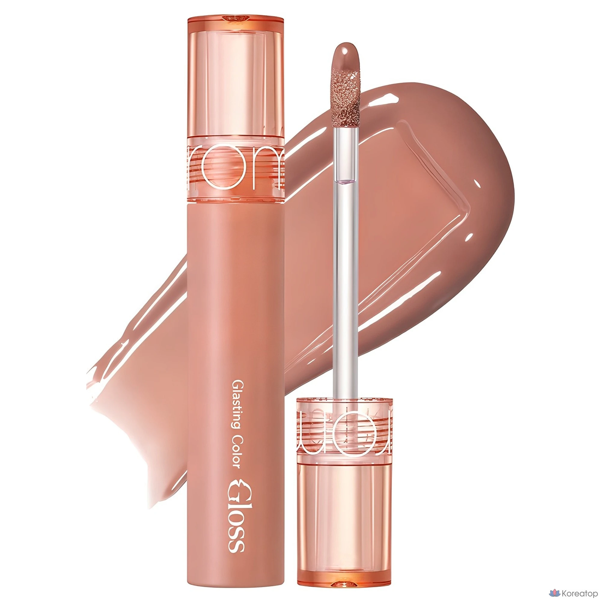 Тинт для губ ROM&ND Glasting Color Gloss Lip Tint, оттенок 02 Nutty Beige, 1 шт.