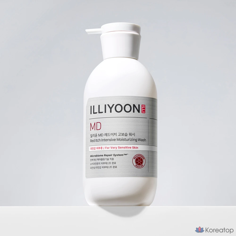 Очищающий гель ILLIYOON MD Red Ich High Moisture Wash, 470 г, 1 шт.