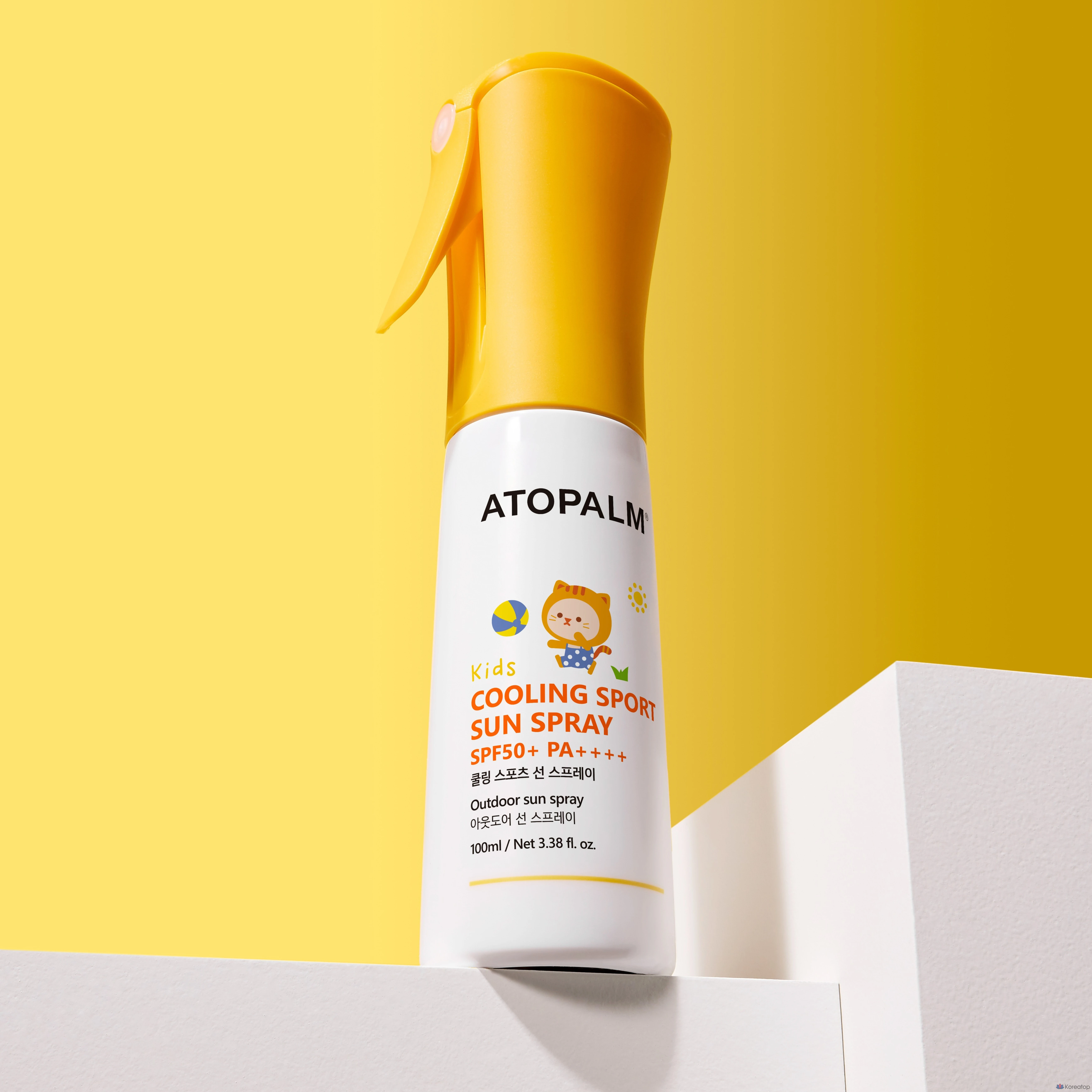 Солнцезащитный спрей Atopalm Kids Cooling Sports Sun Spray SPF50+ PA++++, 100 мл, 1 шт.