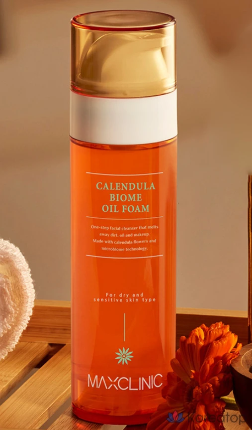 Очищающее масло MAXCLINIC Calendula Biome Oil Foam, 110 г, 1 шт.