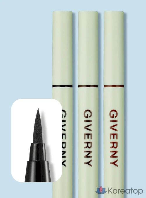 Подводка-лайнер для глаз Giverny Milchak Pen Liner, оттенок 01 Black, 0.6 г, 1 шт., фото 4