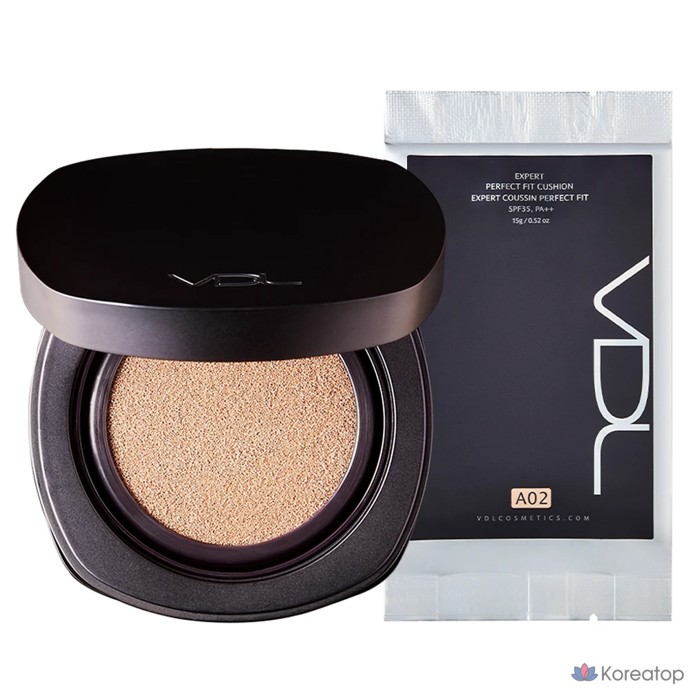 Кушон VDL Expert Perfect Fit Cushion, оттенок A02, 15 г, 2 шт.