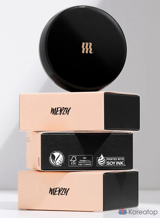 Кушон MERZY The Airy Thin Cover Cushion Foundation, оттенок AC1 Ivory, 13 г, 1 шт.