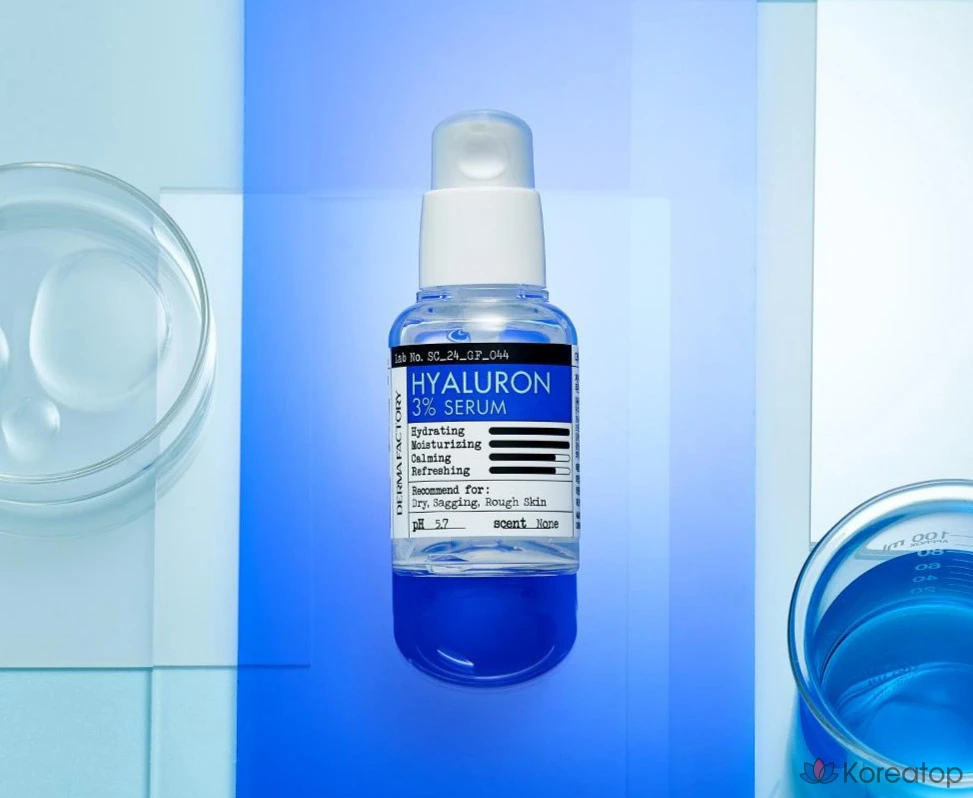 Сыворотка Derma Factory Hyaluron 3% Serum, 30 мл, 1 шт.