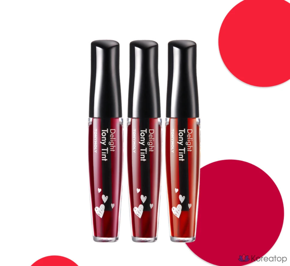 Тинт для губ Tony Moly Delight Tony Tint, оттенок Orange Chacha, 8.3 мл, 1 шт., фото 2