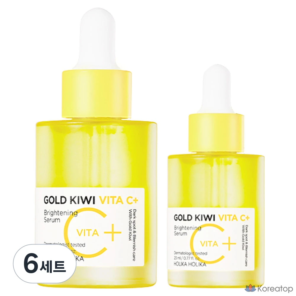 Сыворотка Holika Holika Gold Kiwi Vita C Plus Brightening Serum, 6 шт.