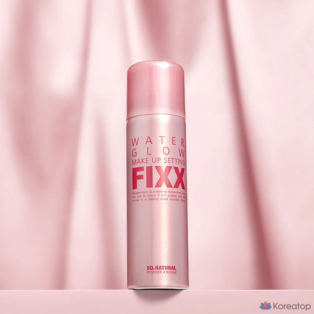 Спрей-фиксатор макияжа So Natural Water Glow Makeup Setting Fixer, 75 мл, 1 шт.