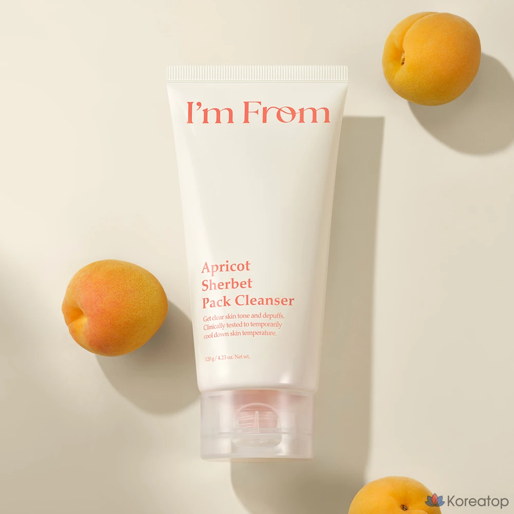 Пилинг-скраб I'm From Apricot Sherbet Pack Cleanser, 120 г, 1 шт.