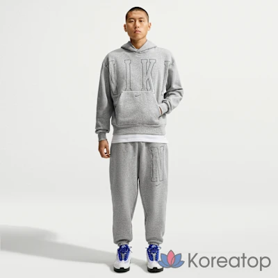 Худи мужской Nike Solo Fleece Loose Pullover Hoodie, фото 4